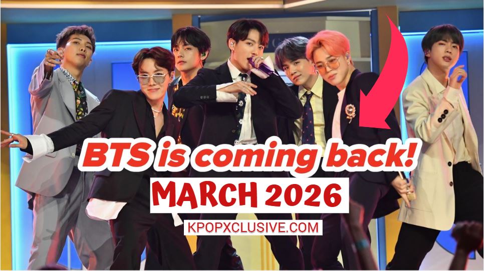 BTS is back in March 2026