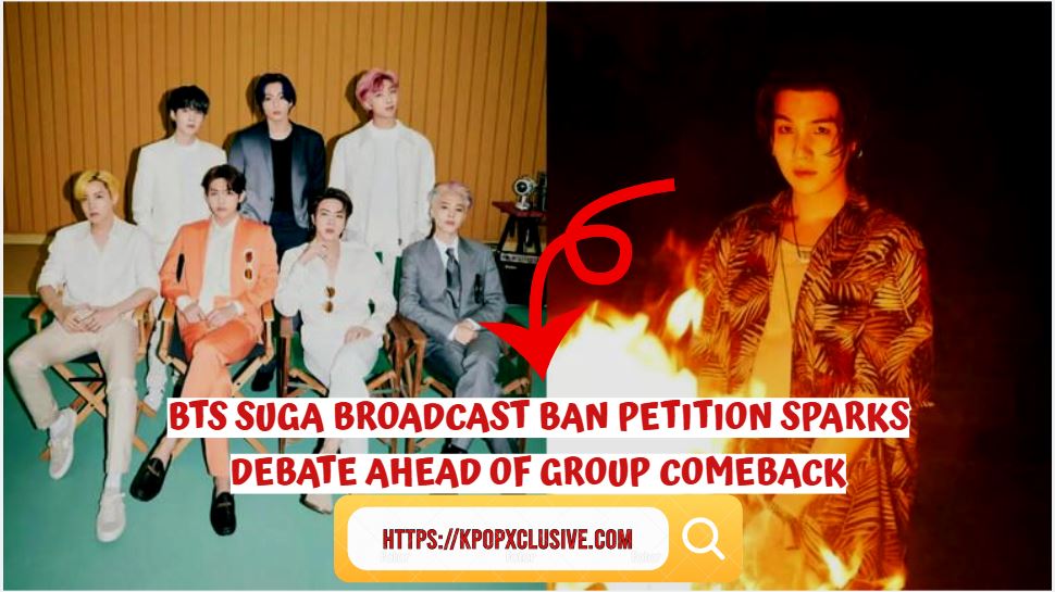 BTS Suga Broadcast Ban Petition Sparks Debate Ahead of Group Comeback