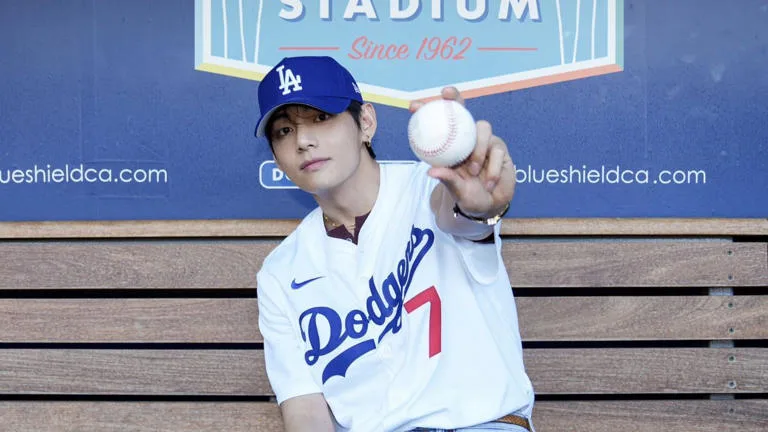 BTS V First Ceremonial Pitch at Dodgers Game: A Viral Moment with Shohei Ohtani BTS V First Ceremonial Pitch at Dodgers Game: A Viral Moment with Shohei Ohtani